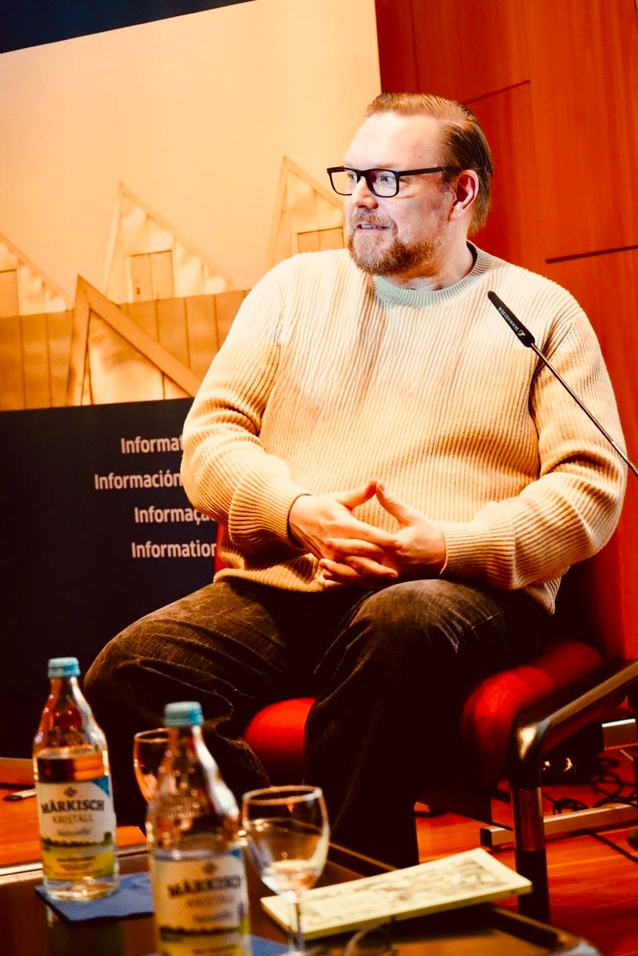 Lars Schmeink_Weltlesebühne_©Dariia Naumenko